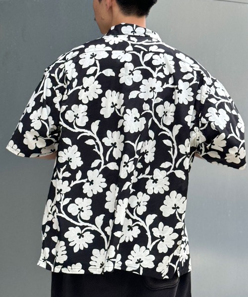 SUNNY  SPORTS（サニースポーツ）の「【SUNNYSPORTS/サニースポーツ】PRINTED BOX SHIRTS（シャツ/ブラウス・メンズ・ブラック/イエロー・LARGE）」の5枚目の写真