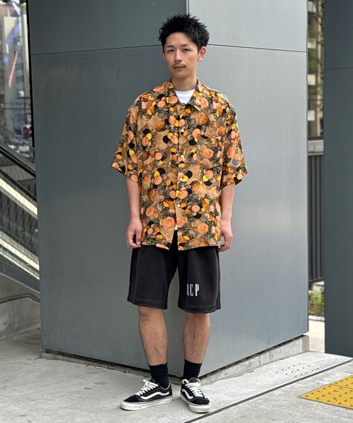セール】【SUNNYSPORTS/サニースポーツ】PRINTED BOX SHIRTS（シャツ 