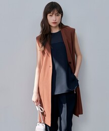 T/Rドライリネン ジレ