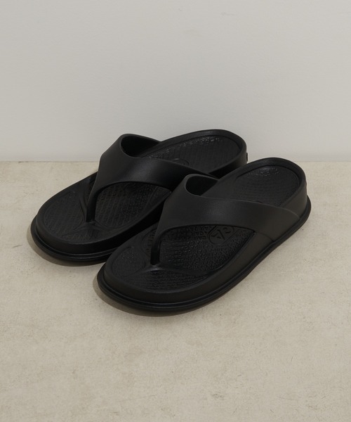 CIAOPANIC（チャオパニック）の「【CARIGA/カリガ】Flip Sandals/フリップサンダル（サンダル・レディース・ブラック/ベージュ/ホワイト・36/38/44/46/40）」の5枚目の写真