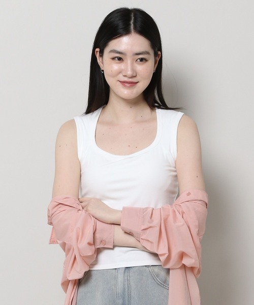 3.3 Field Trip （3.3フィールドトリップ）の「3.3 Field Trip／ラウンドTOP（カップ付）（Tシャツ/カットソー・レディース・アイボリー/ブラック・FREE）」の15枚目の写真