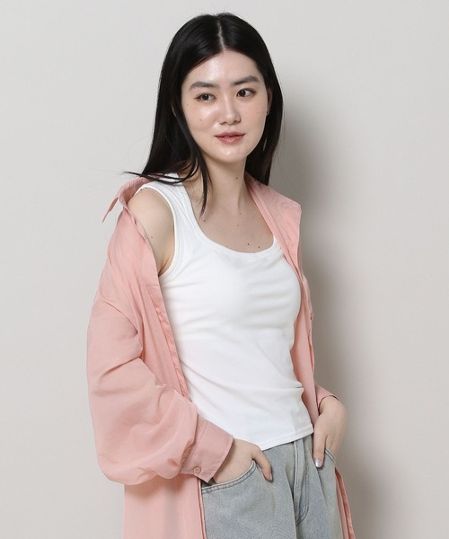 3.3 Field Trip （3.3フィールドトリップ）の「3.3 Field Trip／ラウンドTOP（カップ付）（Tシャツ/カットソー・レディース・アイボリー/ブラック・FREE）」の16枚目の写真