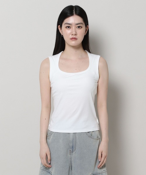 3.3 Field Trip （3.3フィールドトリップ）の「3.3 Field Trip／ラウンドTOP（カップ付）（Tシャツ/カットソー・レディース・アイボリー/ブラック・FREE）」の18枚目の写真