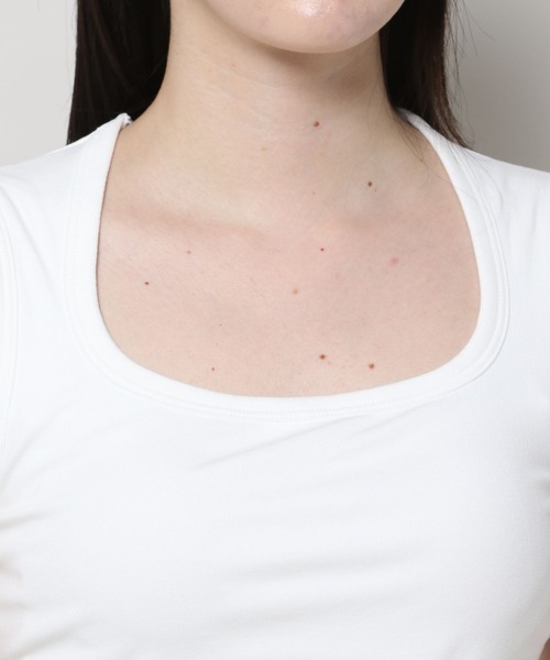 3.3 Field Trip （3.3フィールドトリップ）の「3.3 Field Trip／ラウンドTOP（カップ付）（Tシャツ/カットソー・レディース・アイボリー/ブラック・FREE）」の21枚目の写真