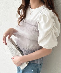 apres jour | フリルベアバックリボンキャミセット【ZOZOTOWN限定アイテム】(アンサンブル)