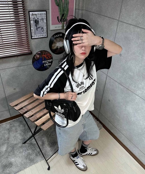 セール】サイドラインビッグラグランTシャツ（Tシャツ