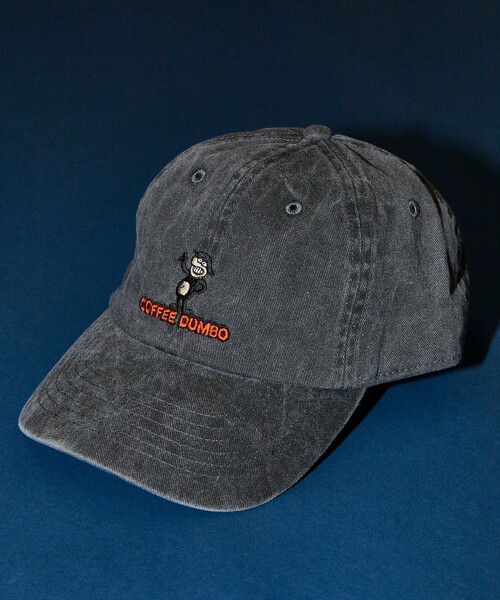 FREAK'S STORE（フリークスストア）の「COFFEE DUMBO/コーヒー ダンボ CHARACTER CAP/キャラクター キャップ（キャップ・メンズ・ブラック・ﾌﾘ-）」の2枚目の写真