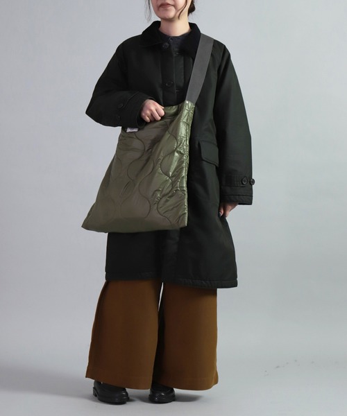 OMNIGOD（オムニゴッド）の「[OMNIGOD womens / オムニゴッド] TCギャバ フレンチワークコート（ダウンジャケット/コート・レディース・オリーブ/ブラック/ベージュ・0）」の18枚目の写真