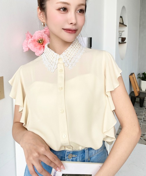 VALENTINO ヴァレンティノ　ノースリーブ　ブラウス　フリル VALENTINO ヴァレンティノ ノースリーブ ブラウス フリル Yahoo