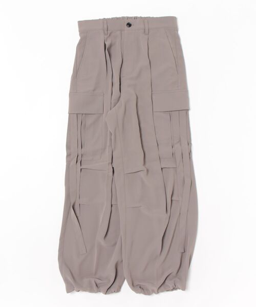 JUNRED(ジュンレッド)の「【 セットアップ対応 】ドレープツイルパラシュートパンツ(カーゴパンツ・メンズ・ネイビー/ブラック/グレー系その他/ベージュ系その他・L/M/S)」の22枚目の写真