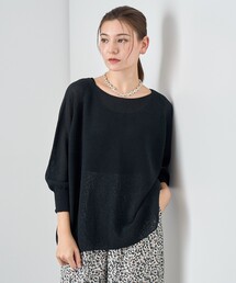 和紙かのこビッグシルエットプルオーバー
