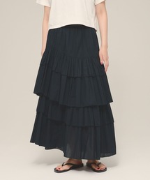 【eL】Tiered Raffle Skirt/117094