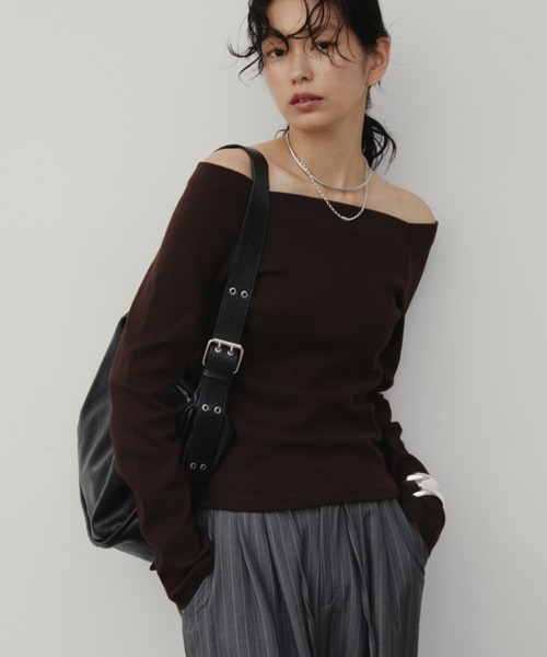 Aunt Marie's（アントマリーズ）の「ダブルリングベルトビンテージライクショルダー/ハンドバッグ（ショルダーバッグ・レディース・ブラック/カーキ/シルバー/アイボリー・FREE）」の17枚目の写真