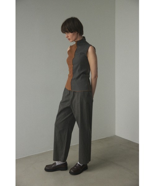 BLACK BY MOUSSY(ブラックバイマウジー)の「bi color tank top(バイカラータンクトップ)(タンクトップ・レディース・キャメル/オレンジ/ブルー・FREE)」の15枚目の写真
