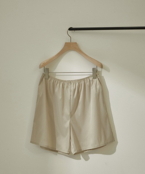 SALON adam et rope'（サロン アダム エ ロペ）の「ペチコートパンツ/ペチパンツ（その他アンダーウェア/インナー・レディース・ブラック/ベージュ・FREE）」の2枚目の写真