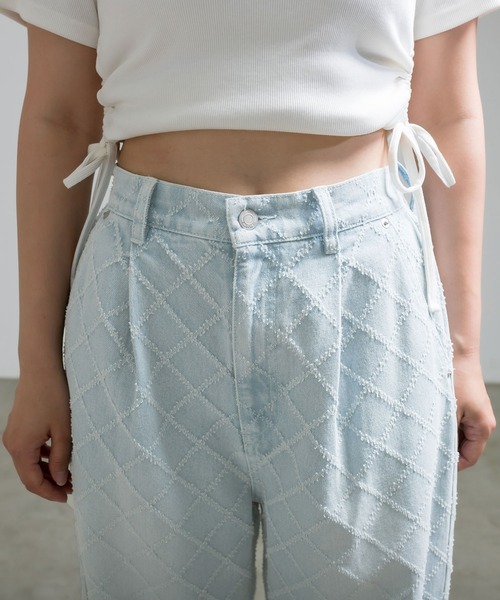 OLIVE des OLIVE(オリーブデオリーブ)の「【S/Mサイズ展開】アソートデザインワイドデニムパンツ(その他パンツ・レディース・ブルー/ブルー系その他/サックスブルー・MEDIUM/SMALL)」の21枚目の写真