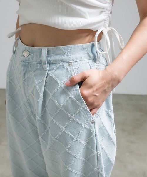 OLIVE des OLIVE(オリーブデオリーブ)の「【S/Mサイズ展開】アソートデザインワイドデニムパンツ(その他パンツ・レディース・ブルー/ブルー系その他/サックスブルー・MEDIUM/SMALL)」の22枚目の写真