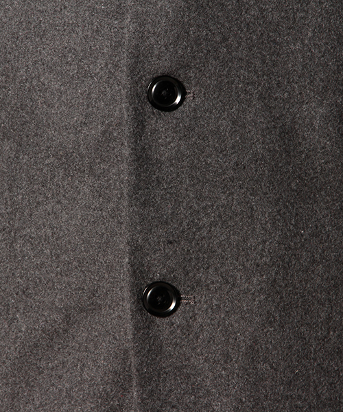 CIAOPANIC(チャオパニック)の「【Ciaopanic】【TOOL】 ウール混ステンカラーコート(ステンカラーコート・メンズ・グレー/ネイビー・MEDIUM/LARGE)」の16枚目の写真
