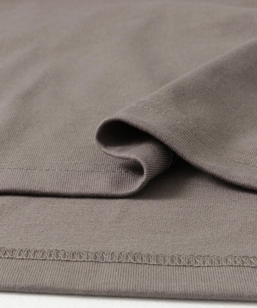 URBAN RESEARCH DOORS（アーバンリサーチドアーズ）の「ラバーネームショートスリーブTシャツ（Tシャツ/カットソー・メンズ・オリーブ/モカ/スミクロ/ホワイト・MEDIUM/LARGE）」の6枚目の写真