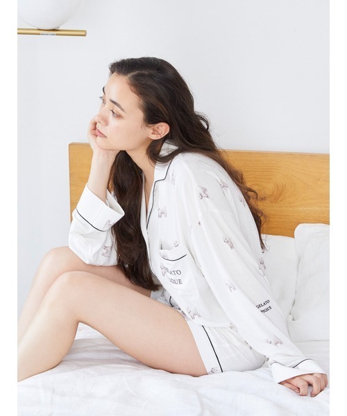 gelato pique（ジェラートピケ）の「ウエスティ柄シャツ（ルーム