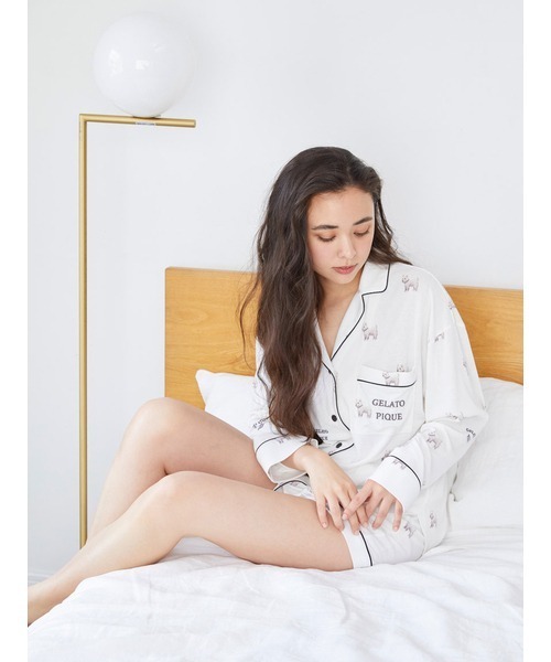 gelato pique（ジェラートピケ）の「ウエスティ柄シャツ（ルーム