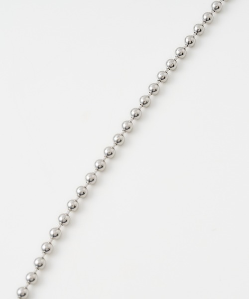 collex（コレックス）の「【dignif】【金属アレルギー対応】ボールチェーンネックレス5mm（ネックレス・レディース・シルバー・フリー）」の6枚目の写真
