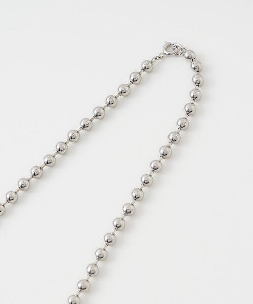 collex（コレックス）の「【dignif】【金属アレルギー対応】ボールチェーンネックレス5mm（ネックレス・レディース・シルバー・フリー）」の7枚目の写真