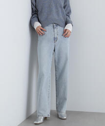 N.（N. Natural Beauty Basic） | ハイウエストストレートデニム(デニムパンツ)