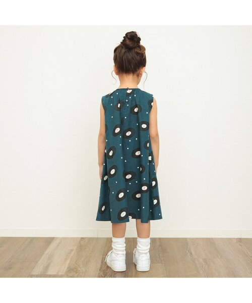 BREEZE（ブリーズ）の「【リンク】3柄フレアワンピース（ワンピース・キッズ・グリーン/ストライプ/アイボリー・130/80/120/110/100/90/140）」の5枚目の写真