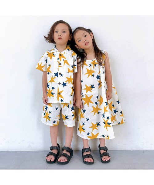 BREEZE（ブリーズ）の「【リンク】3柄フレアワンピース（ワンピース・キッズ・グリーン/ストライプ/アイボリー・130/80/120/110/100/90/140）」の8枚目の写真