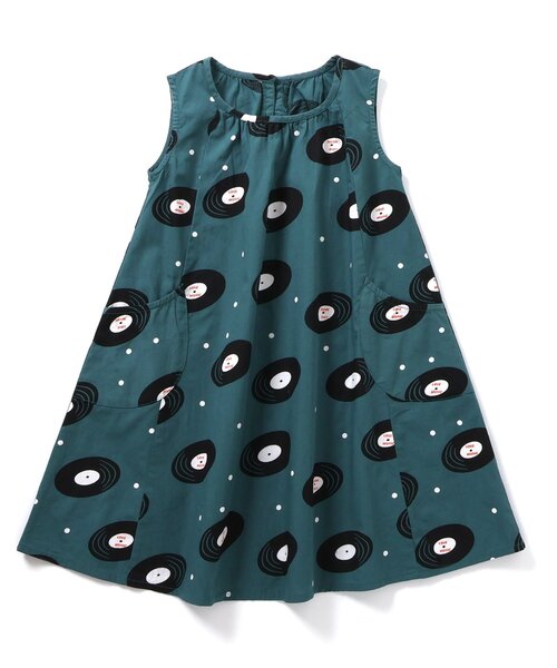 BREEZE（ブリーズ）の「【リンク】3柄フレアワンピース（ワンピース・キッズ・グリーン/ストライプ/アイボリー・130/80/120/110/100/90/140）」の9枚目の写真