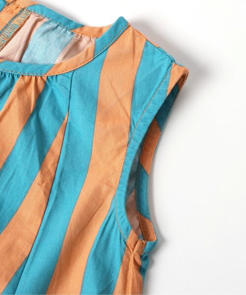 BREEZE（ブリーズ）の「【リンク】3柄フレアワンピース（ワンピース・キッズ・グリーン/ストライプ/アイボリー・130/80/120/110/100/90/140）」の18枚目の写真