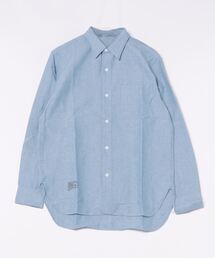 【HOUSTON】U.S.A IRFORCE OXFORD BLUE SHIRT