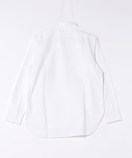HOUSTON(ヒューストン)の「【HOUSTON】U.S.A IRFORCE OXFORD BLUE SHIRT(シャツ/ブラウス・レディース・ブルー/ホワイト・16.5/17.5/18.5/15.5)」の3枚目の写真