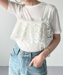 ランダムリブシアーTシャツ