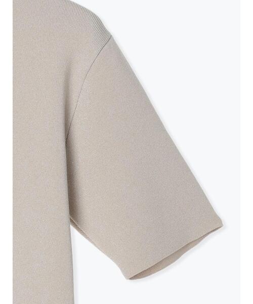 Te chichi（テチチ）の「ニットポロシャツ（ニット/セーター・レディース・ネイビー/シルバー/ブラック・F）」の16枚目の写真