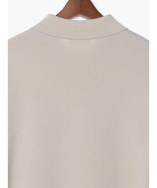 Te chichi（テチチ）の「ニットポロシャツ（ニット/セーター・レディース・ネイビー/シルバー/ブラック・F）」の14枚目の写真