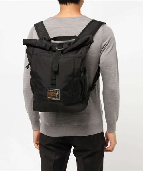 ヒステリックグラマー 3way バックパック リュック HYSTERIC GLAMOUR（ヒステリックグラマー）の「CORDURA ROLL TOP