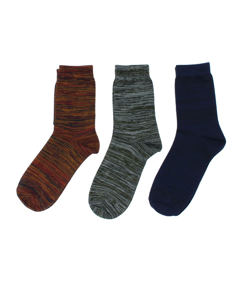 RAGEBLUE（レイジブルー）の「＜3Pセットでお買い得＞クルーソックスFW /568150（ソックス/靴下・メンズ・その他5/オフホワイト/その他2/ホワイト/その他1/その他4/その他3/その他/ブラック・FREE）」の6枚目の写真