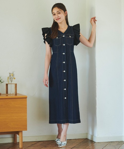 ワンピース ドレス デニム モード URBAN RESEARCH Sonny Label（アーバンリサーチサニーレーベル