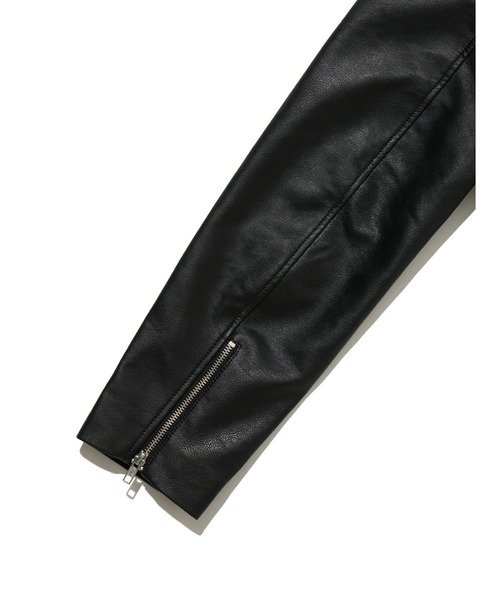 Levi's(リーバイス)の「Levi's/リーバイス KENDAL MOTO ライダースジャケット ブラック CAVIAR(ライダースジャケット・レディース・ブラック・S/XS/M)」の5枚目の写真