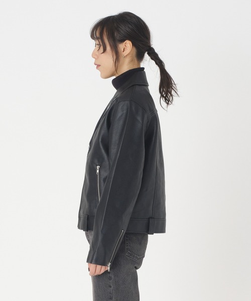 Levi's(リーバイス)の「Levi's/リーバイス KENDAL MOTO ライダースジャケット ブラック CAVIAR(ライダースジャケット・レディース・ブラック・S/XS/M)」の9枚目の写真