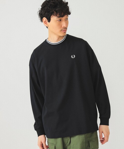 関税込◆Fred Perry ロングスリーブ ピケ Tシャツ FRED PERRY(フレッドペリー)の「FRED PERRY / ティップライン