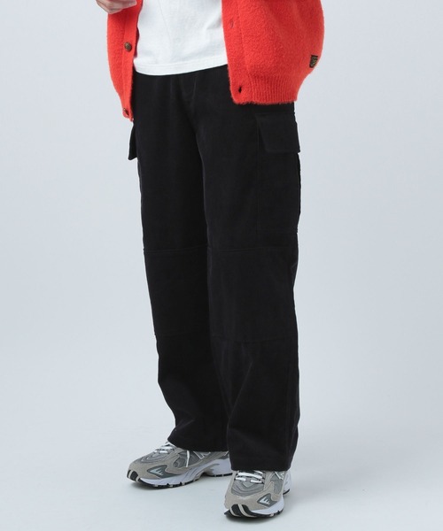 BAYFLOW(ベイフロー)の「コーデュロイカーゴパンツ(カーゴパンツ・メンズ・ブラック/ダークブラウン/ベージュ・MEDIUM/LARGE)」の21枚目の写真