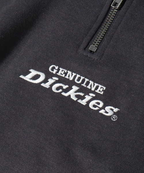 Dickies(ディッキーズ)の「【GENUINE DICKIES/ジェニュインディッキーズ】 ロゴ刺繍 スタンドカラーハーフジップ プルオーバー(スウェット・メンズ・スミクロ/ネイビー/グリーン/アッシュグレー・XL/M/L)」の5枚目の写真