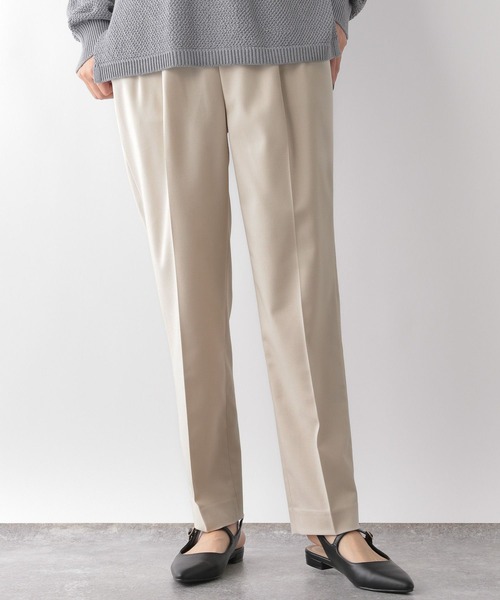 GLOBAL WORK(グローバルワーク)の「ウツクシルエットテーパードパンツTall/115392(その他パンツ・レディース・チャコール/モカ/ネイビー/アイボリー/ブラック・SMALL/MEDIUM/LARGE/X-LARGE)」の16枚目の写真