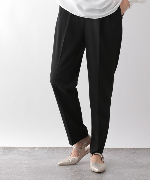 GLOBAL WORK(グローバルワーク)の「ウツクシルエットテーパードパンツTall/115392(その他パンツ・レディース・チャコール/モカ/ネイビー/アイボリー/ブラック・SMALL/MEDIUM/LARGE/X-LARGE)」の20枚目の写真