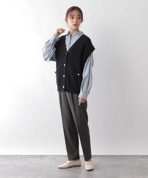 ウツクシルエットテーパードパンツTall/115392（その他パンツ
