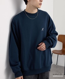 KANGOL/カンゴール 別注 ロゴ ワンポイント刺繍 オーバーサイズ スウェットプルオーバー