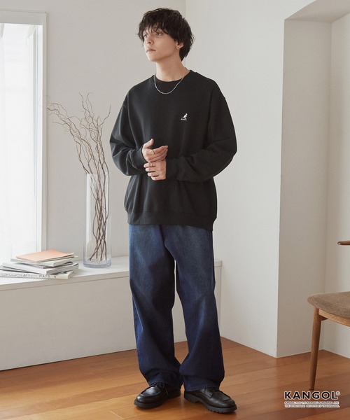 KANGOL/カンゴール 別注 ロゴ ワンポイント刺繍 オーバーサイズ